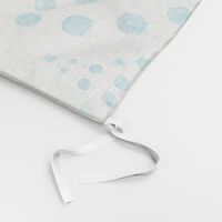 abstract shell dots - caribbean scallop - coastal blue wallpaper