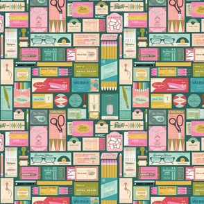 Mad Men Fabric, Wallpaper and Home Decor | Spoonflower