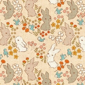 Vintage Bunnies - small