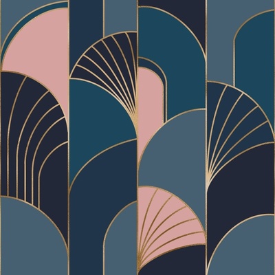 Art Deco wallpaper  Sensual Gatsby Style of the 1920s  1930s