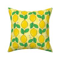 Lemon Plaid - yellow