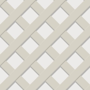 Putty LARGER DIAGONAL TRELLIS copy