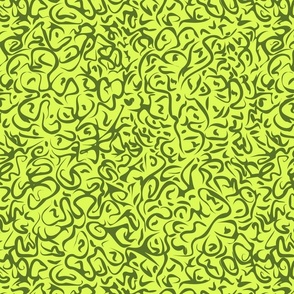 green Pomifera lacy pattern - 2x