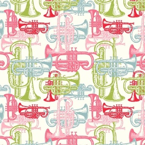 Colourful Cornets and Trumpets  