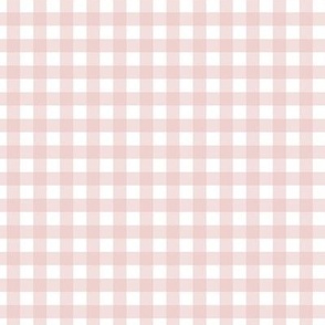 Peachy Pink Gingham