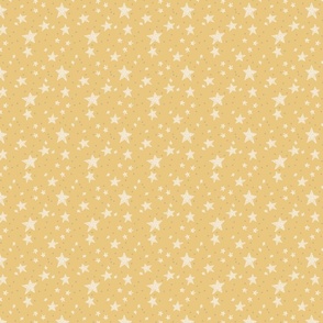 Stamped Random Stars on Gold - Small Scale