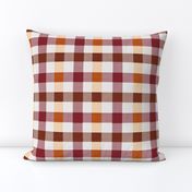 Colorful Gingham 2 (brown)