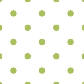 Lime Smoothie Angular Dots