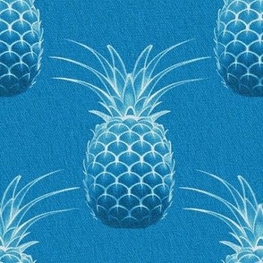 Blue Pineapple Glow Large with texture