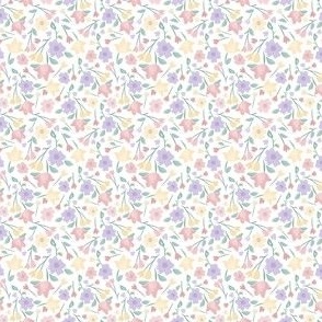 tiny // ditsy floral // pastel spring