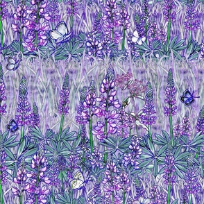 Lavender Lupines