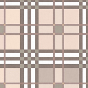 Fall Plaid - Calming Forest / Large