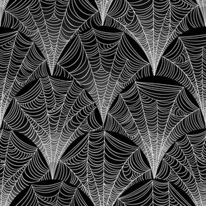 Scalloped Web in Grayscale