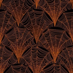 Scalloped Web in Orange