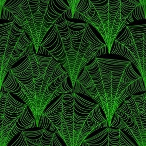 Scalloped Web in Green