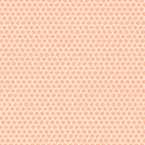 peach fuzz dots