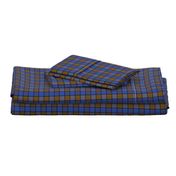 Blue and Brown Plaid Pattern