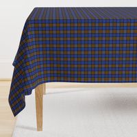 Blue and Brown Plaid Pattern