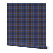 Blue and Brown Plaid Pattern