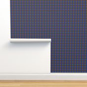 Blue and Brown Plaid Pattern