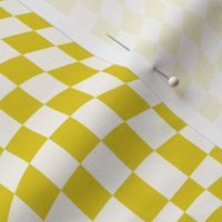 small lemon wavy checkerboard