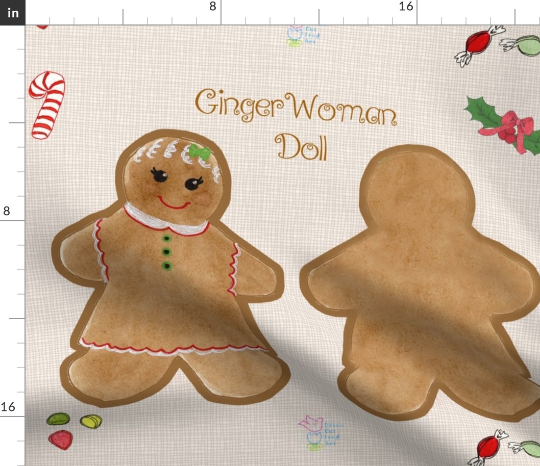 GingerWoman Doll