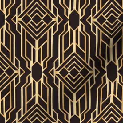 Art Deco Geometric - Medium Size