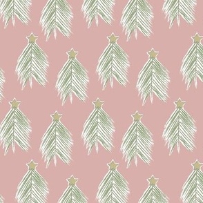 Simple Christmas - Blush and Sage