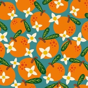 Bold Botanical - Organic Oranges - Teal