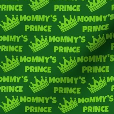 Mommy's Prince, green