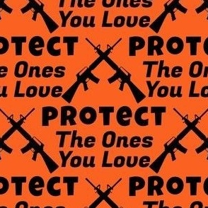 Protect rifle, orange