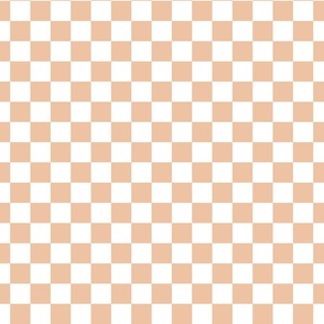 Vintage checkerboard cream