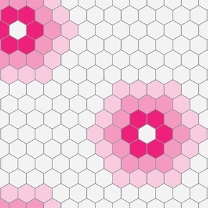 hexagon tile Pink 2