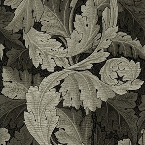 1875 William Morris Acanthus in Regency Sage - Tapestry Texture