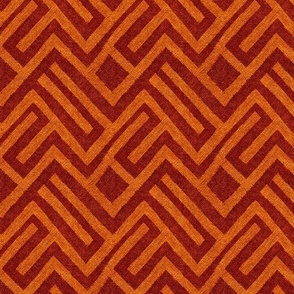 Bohemian - minimal red stripes pattern