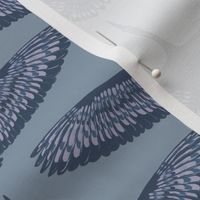 Wing bird - blue