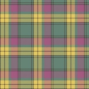 MacMillan old tartan, 3" faded colors, 1880 Clans Originaux 