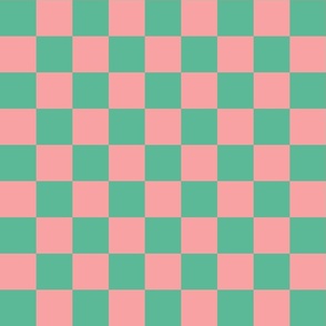 Checkerboard - 80s Watermelon - LARGE