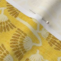 Southwest Victorian Era Floral, Sun Yellow