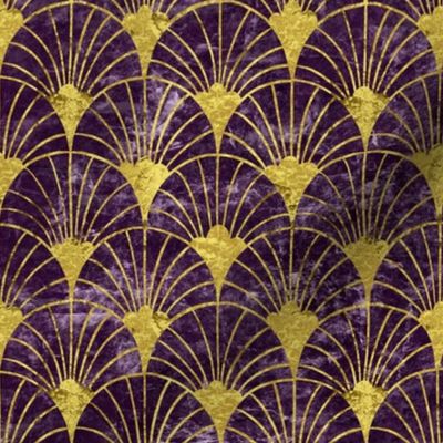 1920s Marble Shells purple