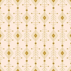 gold geometric pattern