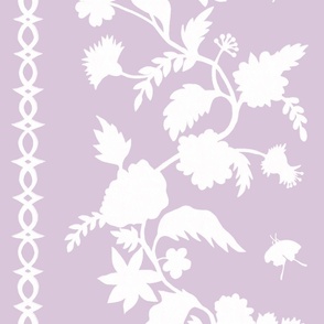 Courtney Block Print off White on Lilac copy