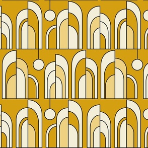 Deco Windows -Gold -Large Scale