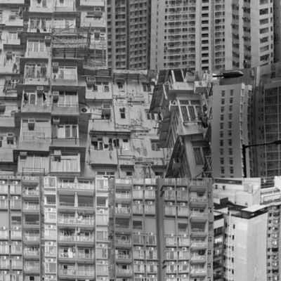 Hong Kong Apartments B&W