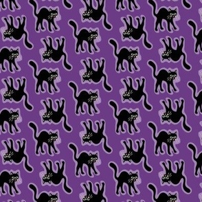 F22 162+06'1'1 S - spooky cats - purple