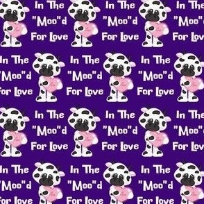 In the moo'd for love, purple