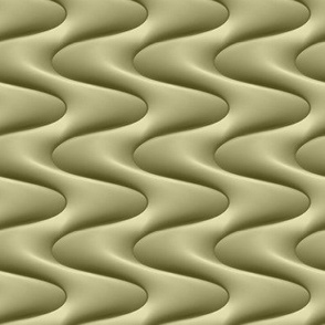 Dynamic Ripple in Sage Green