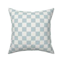 Cream and Vintage Blue Check - 5.25 scale