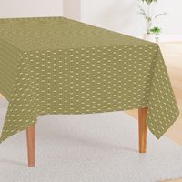 Daisy Chain Stripe_Large Moss Olive