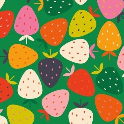 Colorful Strawberries - Small